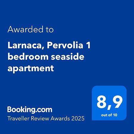 Larnaca, Pervolia 1 Bedroom Seaside Apartment Ngoại thất bức ảnh